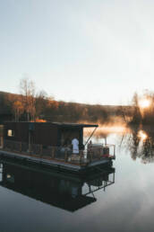 écolodge sur l'eau
