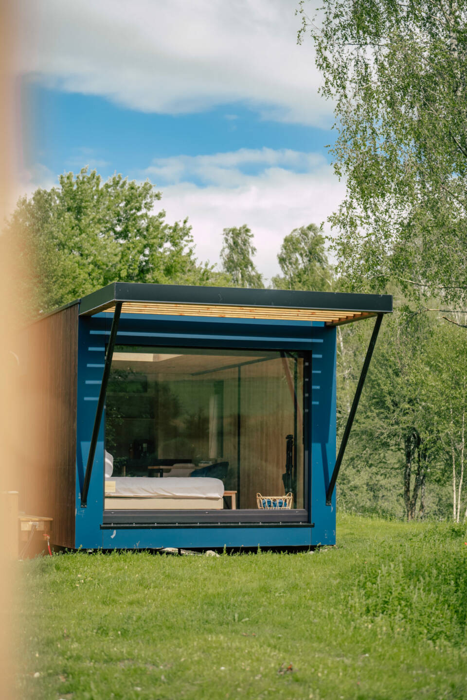 Ecolodge vue de face